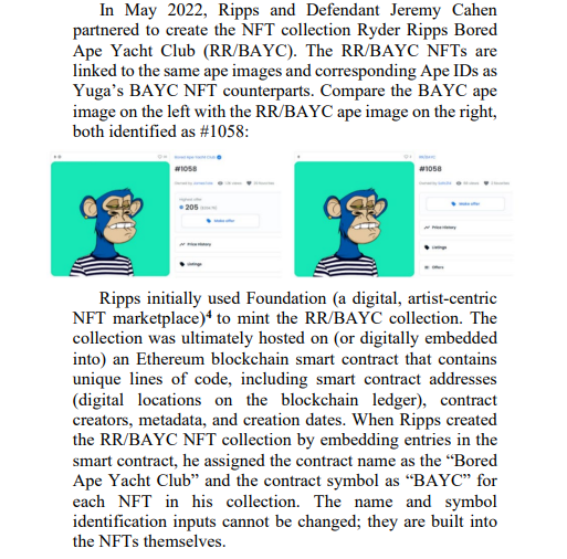 美国上诉法院推翻 Yuga Labs 对艺术家 Ryder Ripps 的 900 万美元诉讼裁决